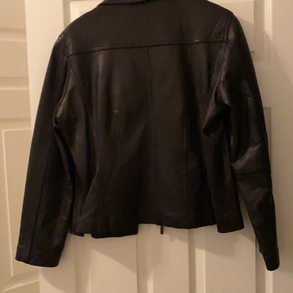 Women’s leather jacket by Avanti New York size Large - Picture 4 of 5